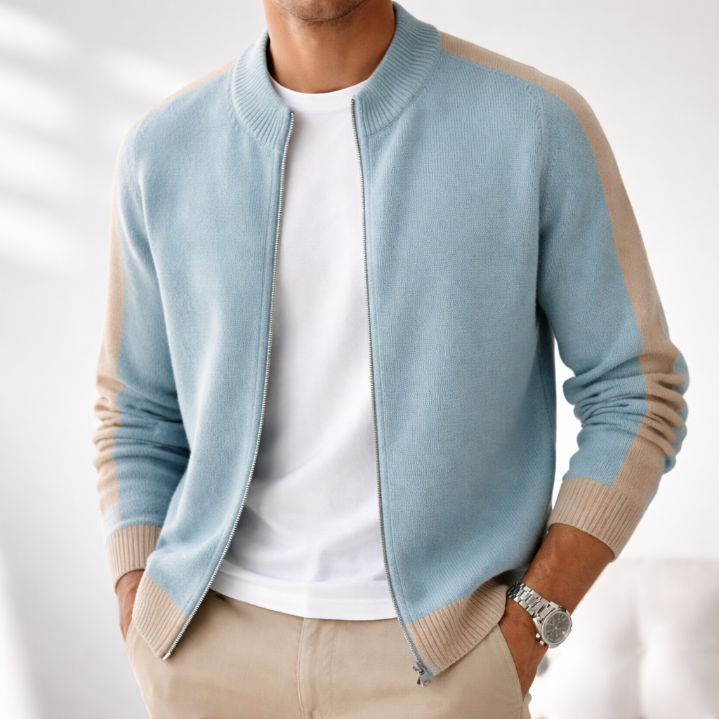HARRISON | ZIP KNIT CARDIGAN