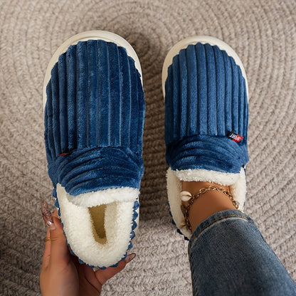 MILA | FLEECE-LINED WINTER SLIPPERS