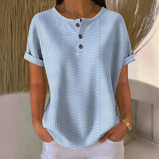 Relaxed Striped Blouse