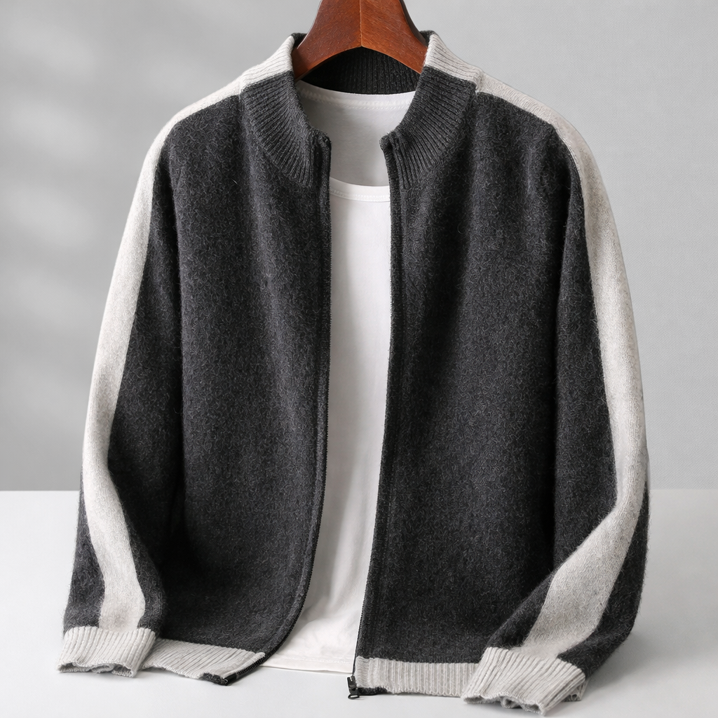 HARRISON | ZIP KNIT CARDIGAN