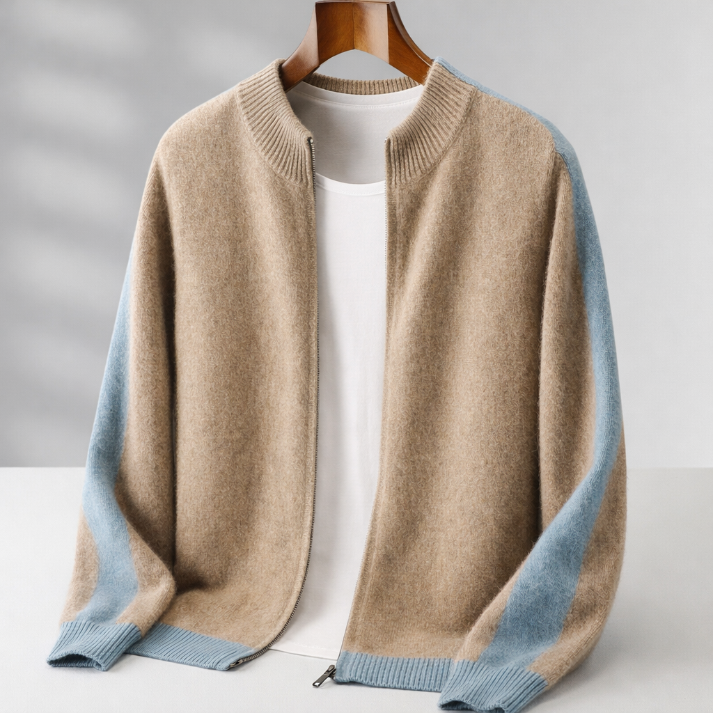 HARRISON | ZIP KNIT CARDIGAN