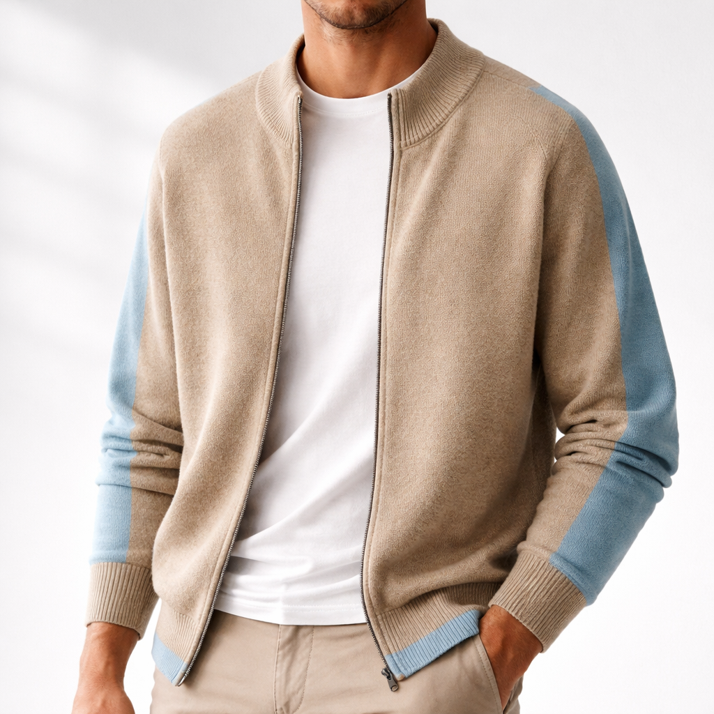 HARRISON | ZIP KNIT CARDIGAN