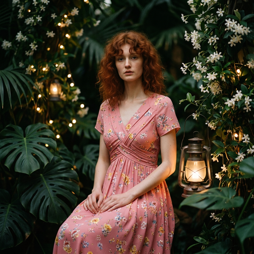 JUNE | FLORAL TWIST DRESS