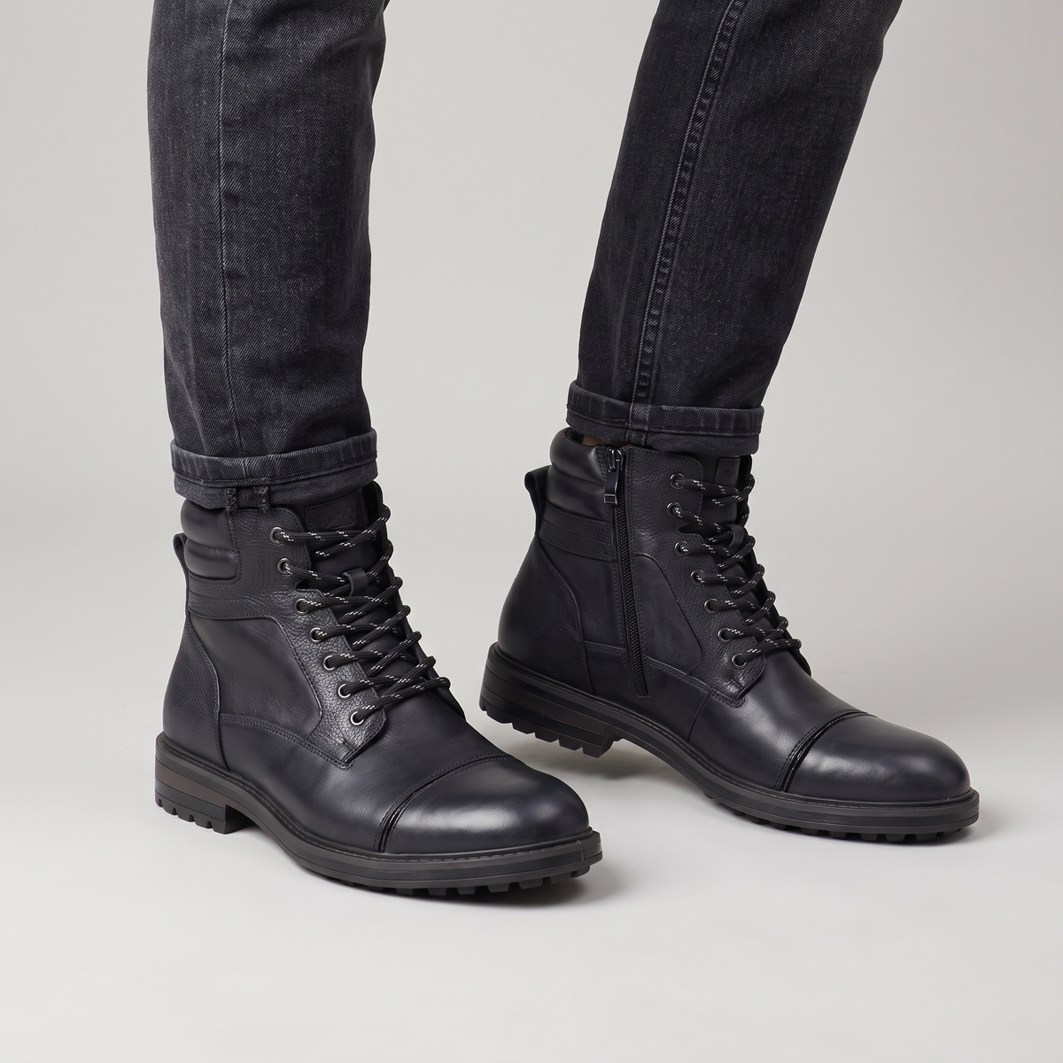 ROWAN LEATHER ANKLE BOOTS