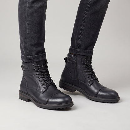 ROWAN LEATHER ANKLE BOOTS