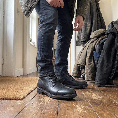 ROWAN LEATHER ANKLE BOOTS