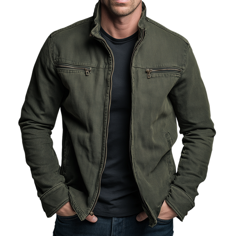 MARION | VINTAGE COTTON ZIP JACKET