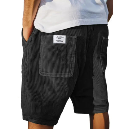 Archer Ribbed Velour Shorts