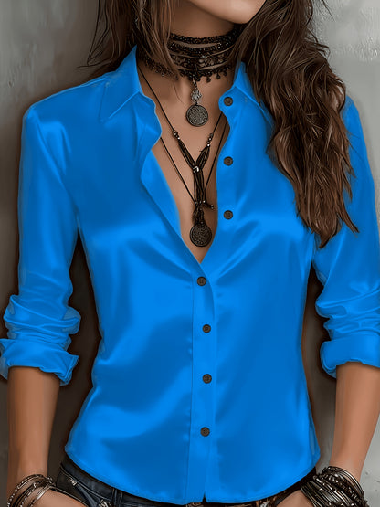 ELOISE | SATIN SHIRT
