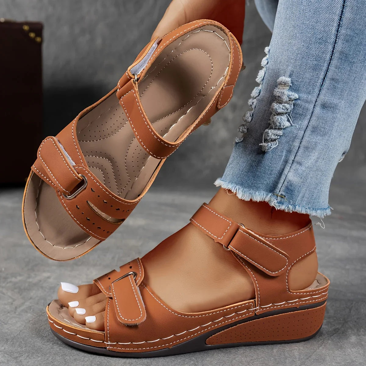 LAWSON | WEDGE COMFORT SANDALS