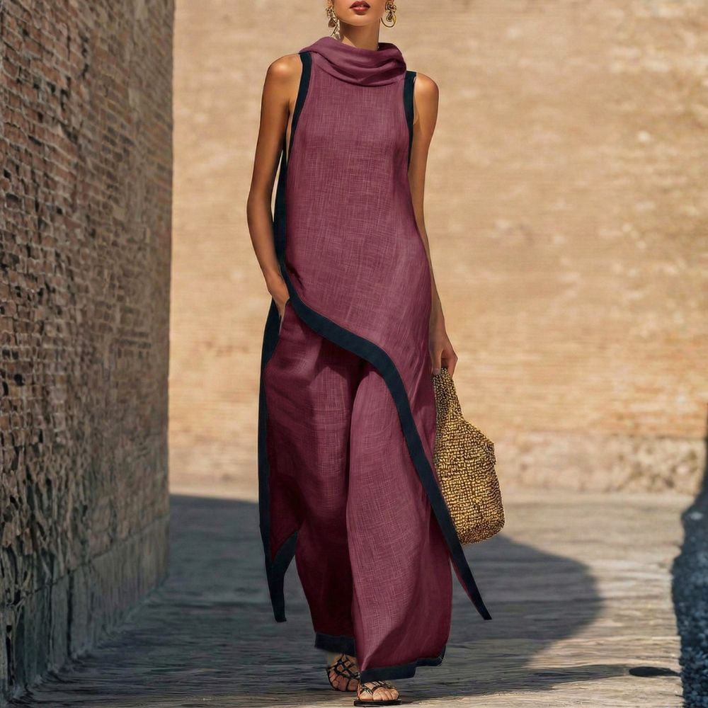 Selene Tailored Linen Set