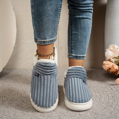MILA | FLEECE-LINED WINTER SLIPPERS