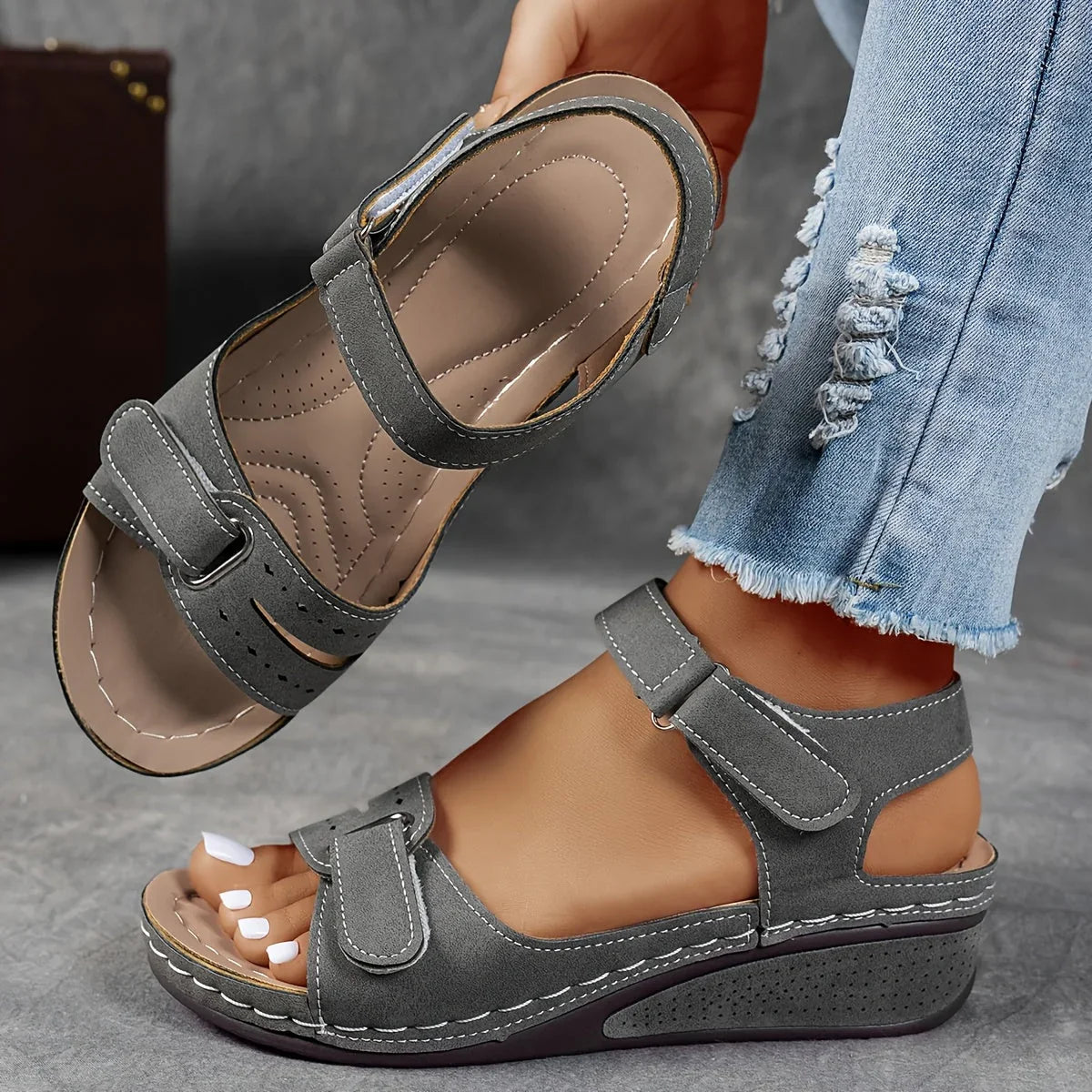 LAWSON | WEDGE COMFORT SANDALS