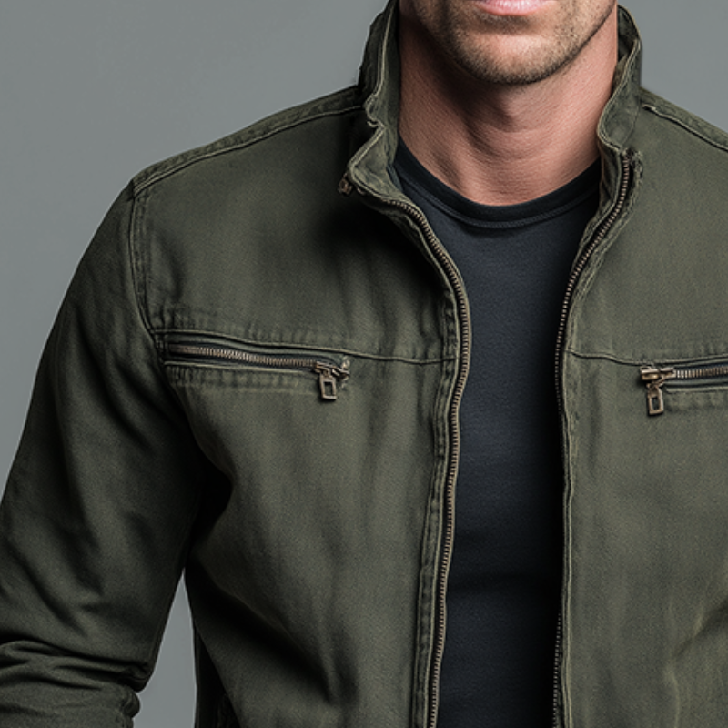 MARION | VINTAGE COTTON ZIP JACKET