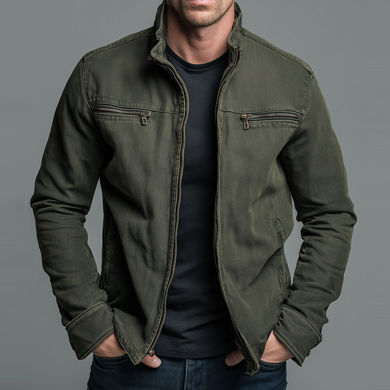 MARION | VINTAGE COTTON ZIP JACKET