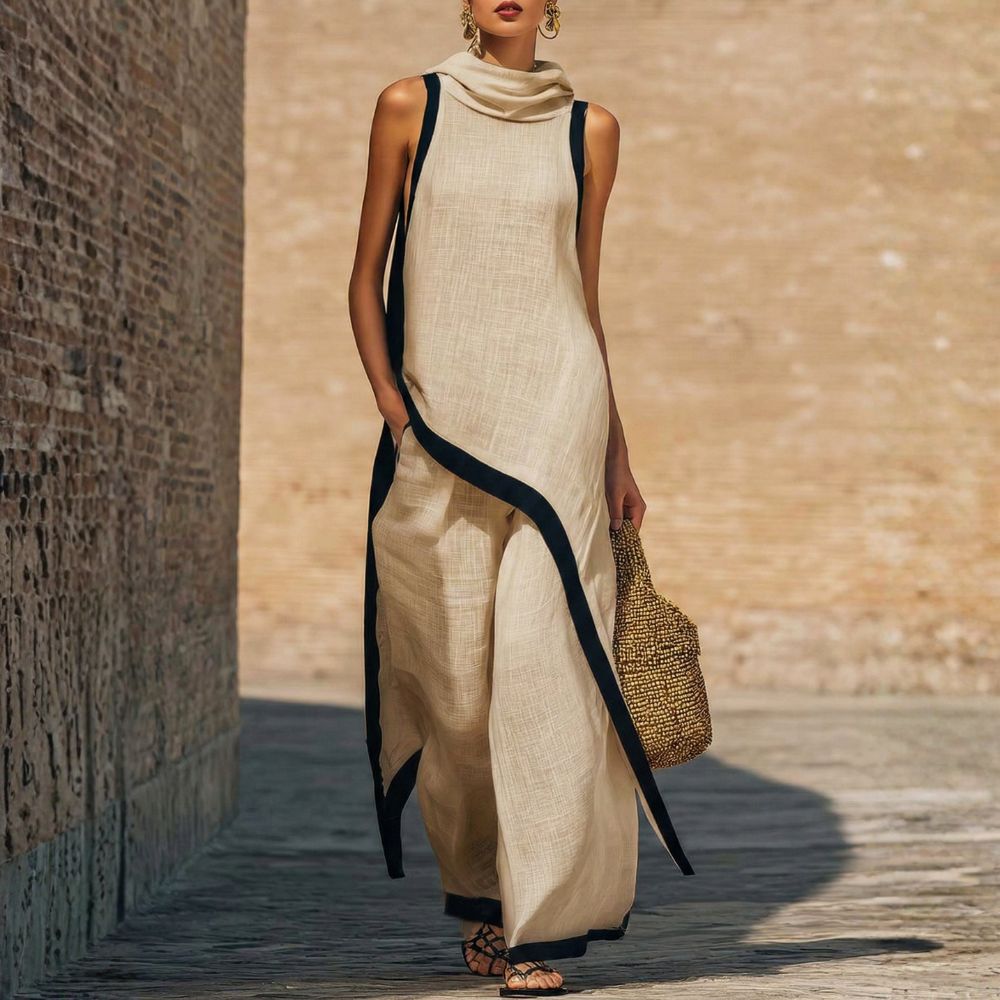 Selene Tailored Linen Set