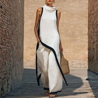 Selene Tailored Linen Set