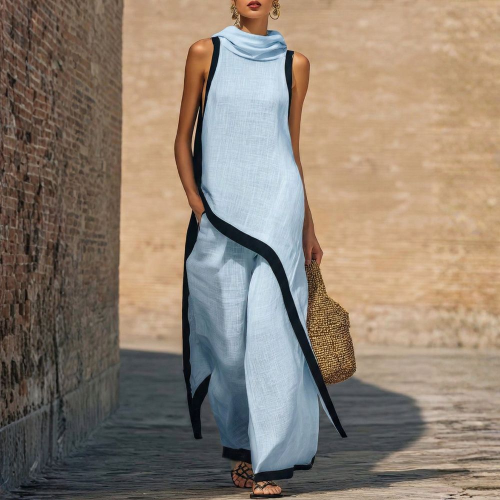 Selene Tailored Linen Set