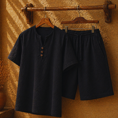 Harlan Linen Comfort Set