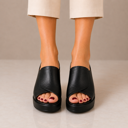 Greystone Cushioned Wedge Sandals