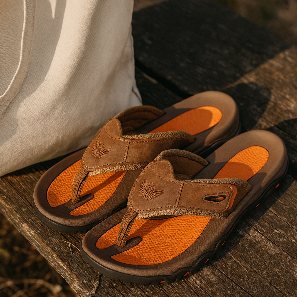 Archer Leather Sandals