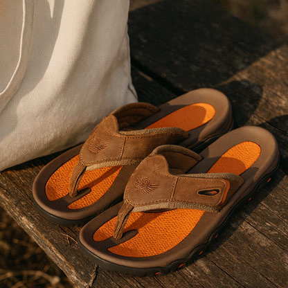 Archer Leather Sandals