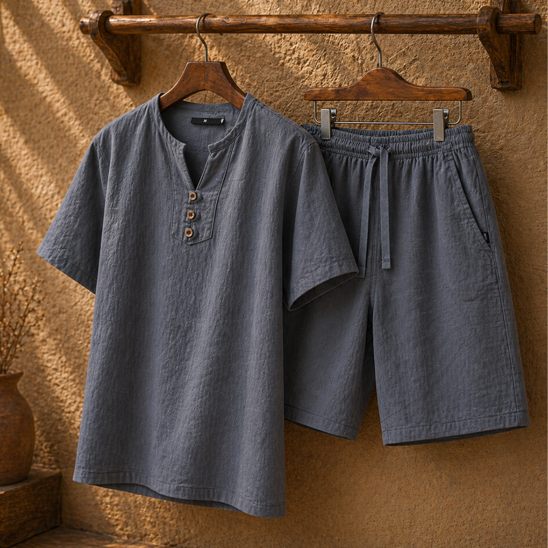 Harlan Linen Comfort Set