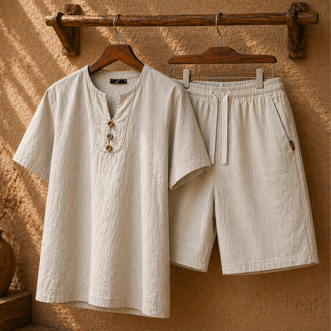 Harlan Linen Comfort Set