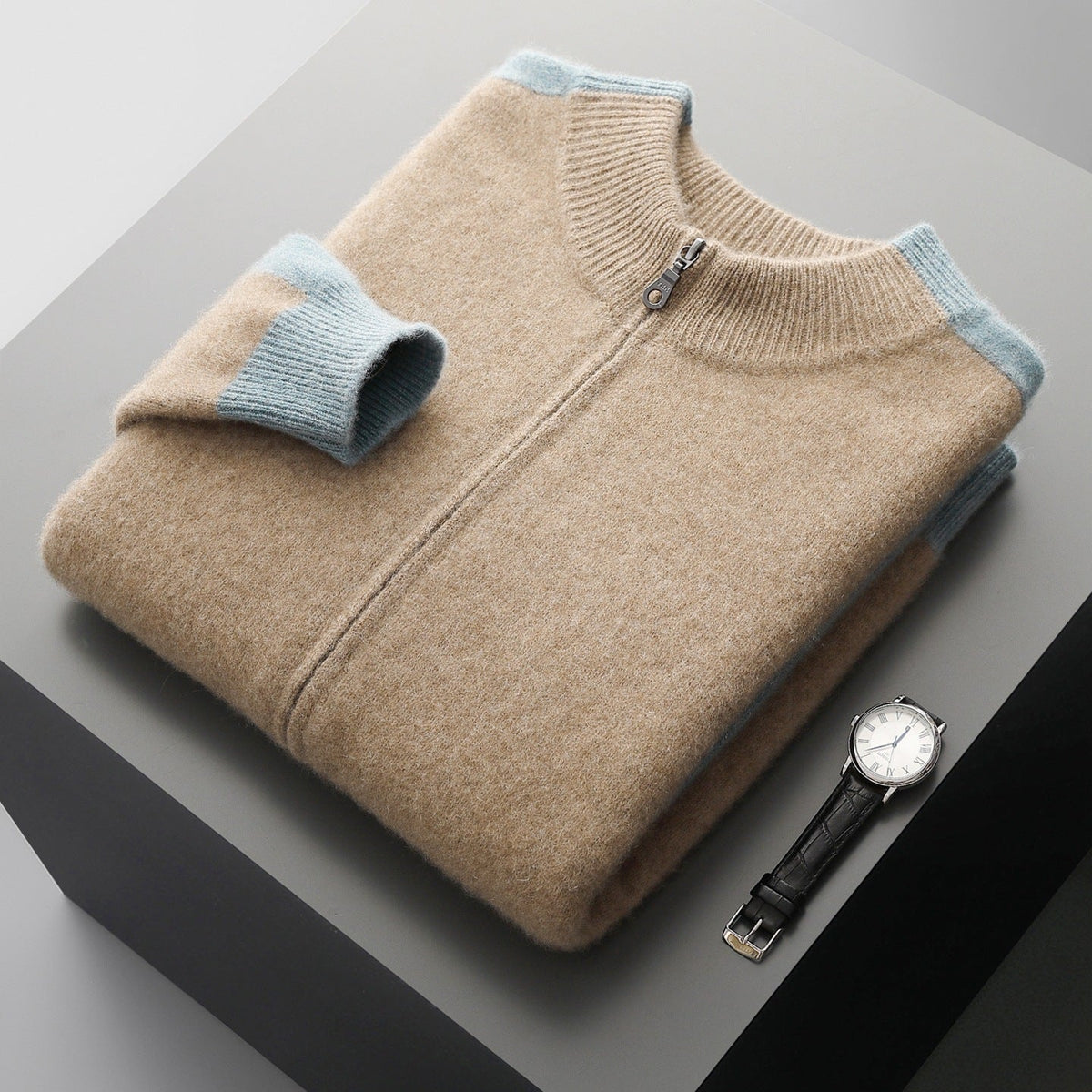 HARRISON | ZIP KNIT CARDIGAN