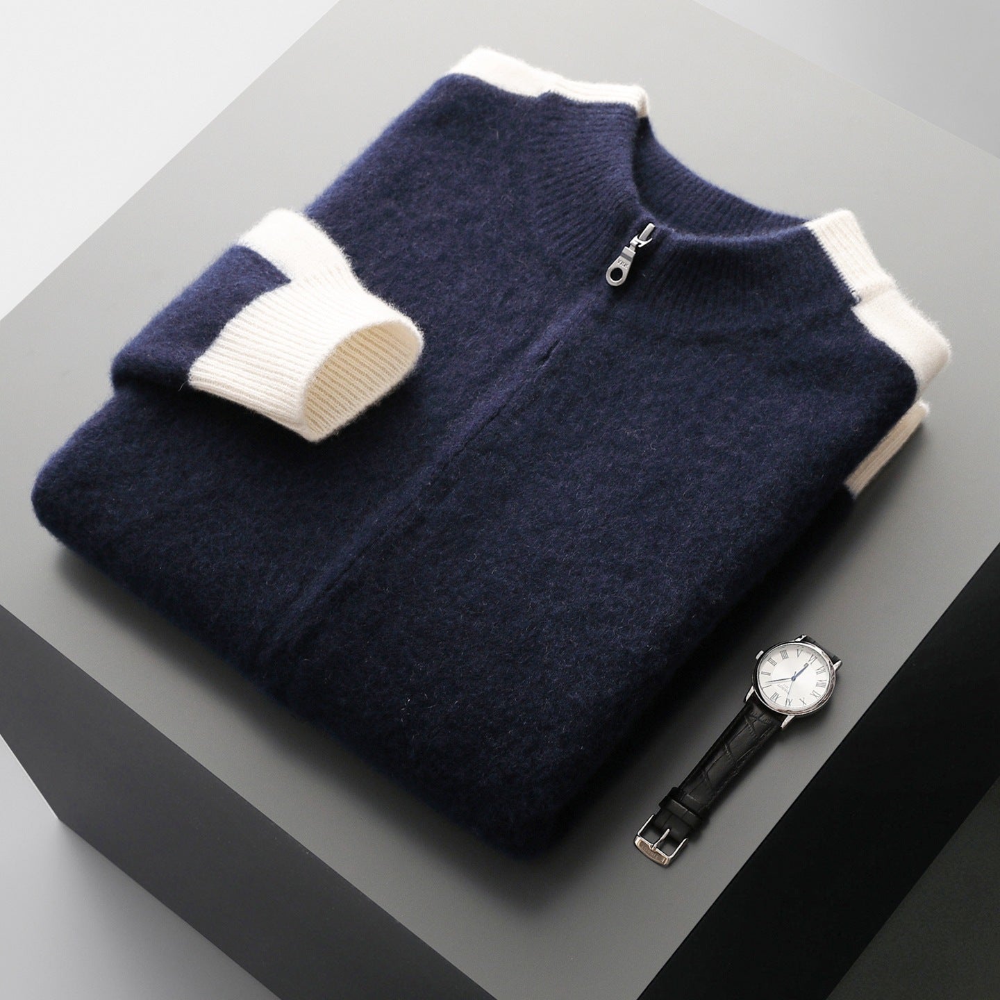 HARRISON | ZIP KNIT CARDIGAN