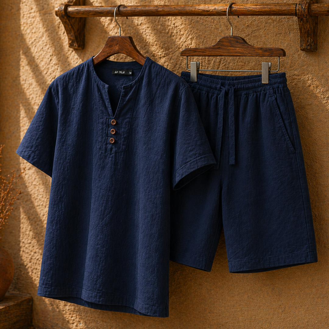 Harlan Linen Comfort Set