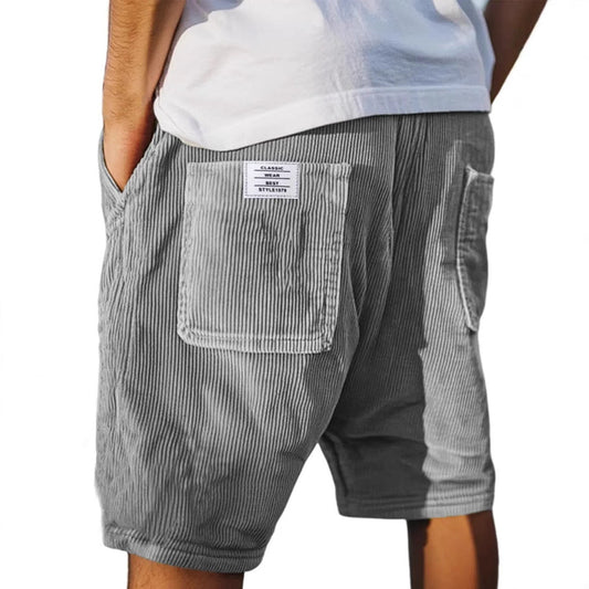 Archer Ribbed Velour Shorts