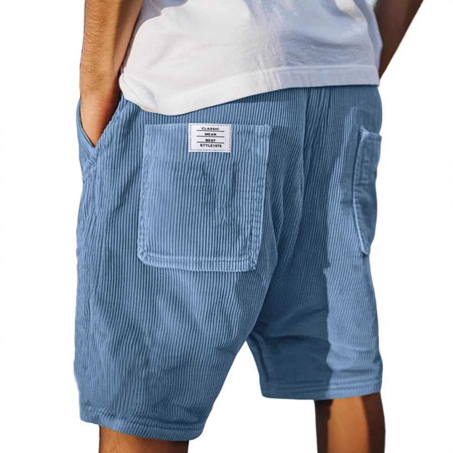 Archer Ribbed Velour Shorts