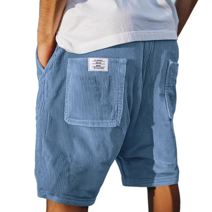 Archer Ribbed Velour Shorts