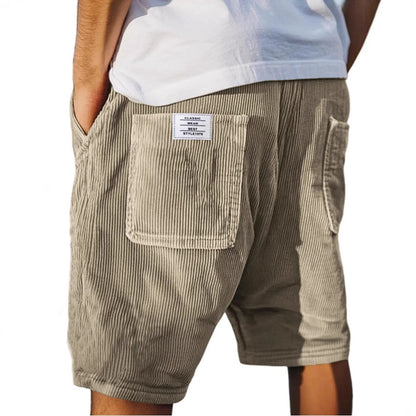 Archer Ribbed Velour Shorts