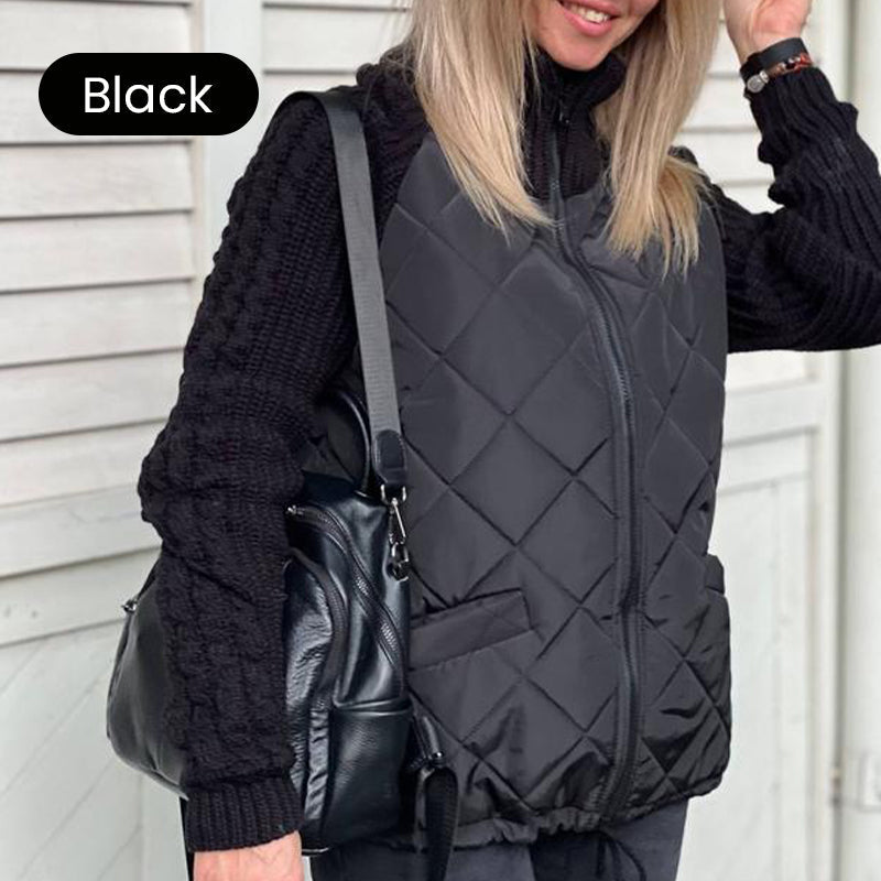 HAZEL | KNIT PUFFY JACKET