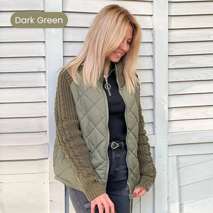 HAZEL | KNIT PUFFY JACKET