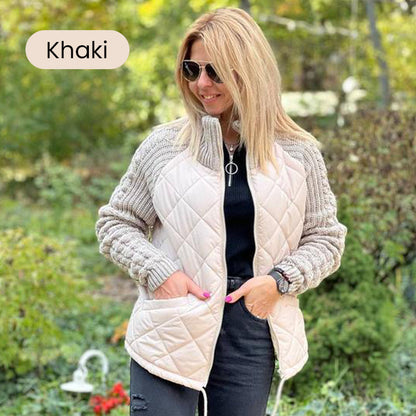 HAZEL | KNIT PUFFY JACKET