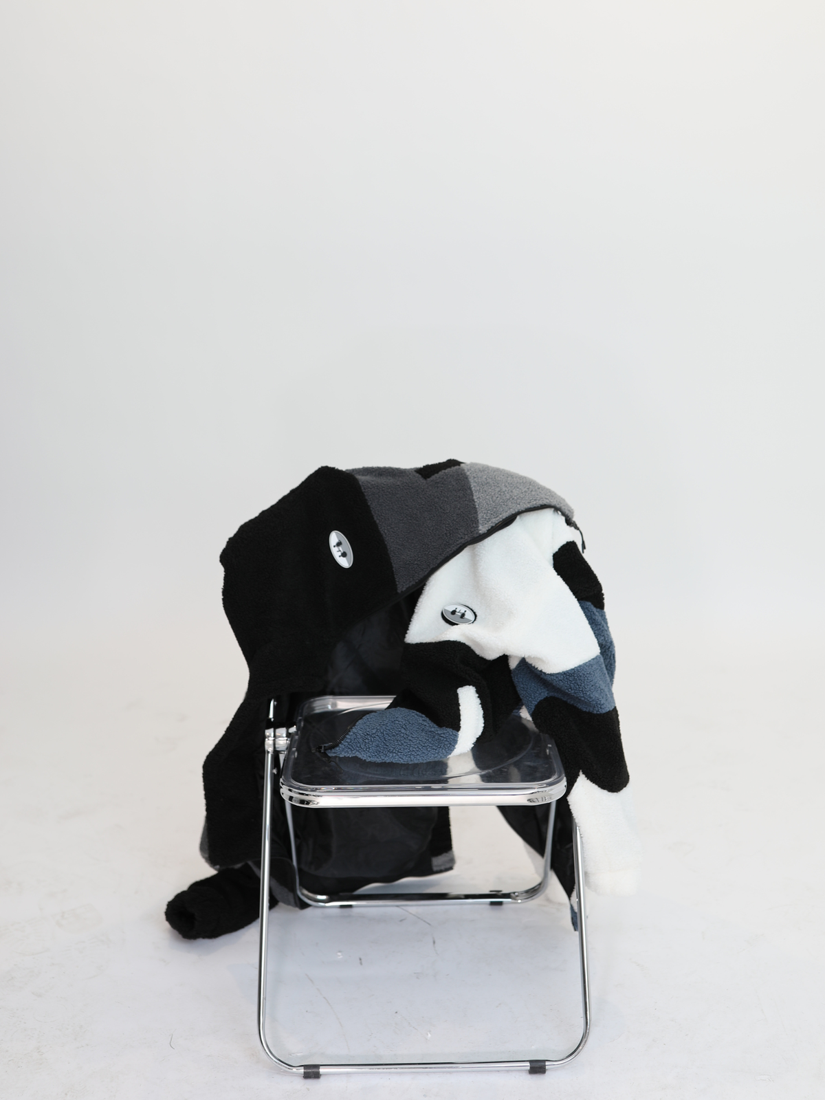 ROWAN | COLOUR-BLOCK FLEECE JACKET