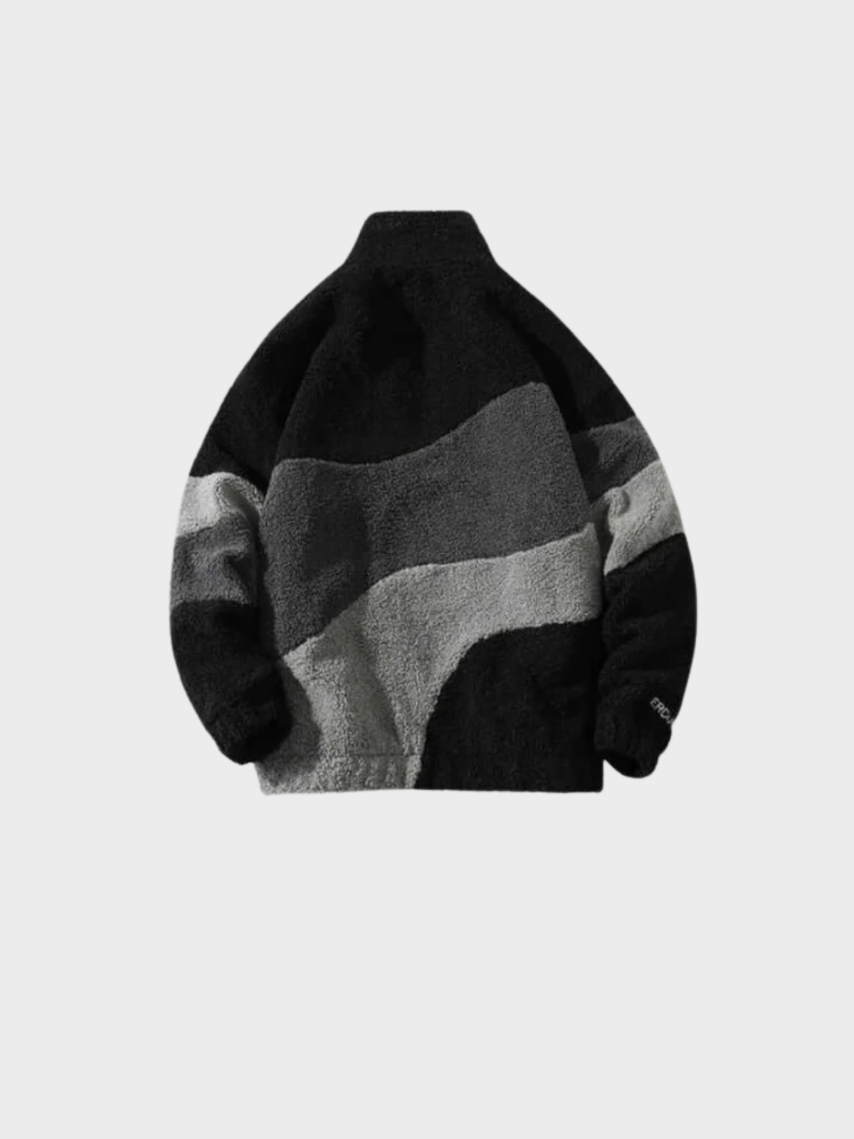 ROWAN | COLOUR-BLOCK FLEECE JACKET