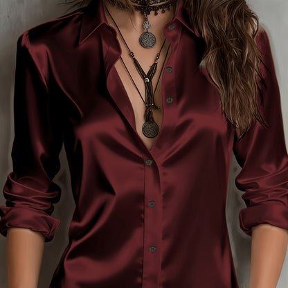 ELOISE | SATIN SHIRT