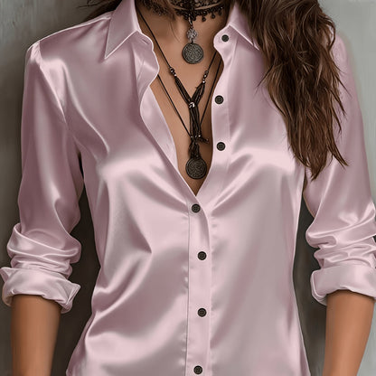 ELOISE | SATIN SHIRT