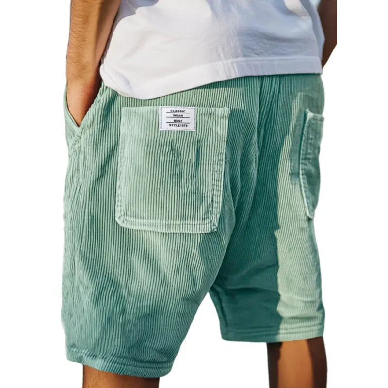Archer Ribbed Velour Shorts