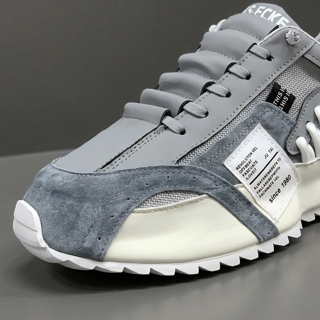 DEXTER Platform Sneakers - Close-up Toe Detail