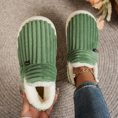 MILA | FLEECE-LINED WINTER SLIPPERS