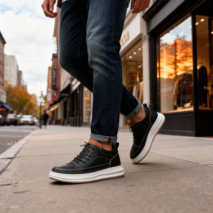 Weston Leather Trainer