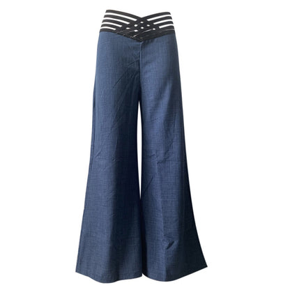 Women's High-Waisted Wide-Leg Pants