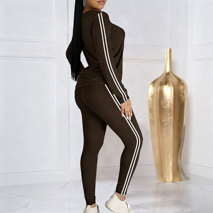 Women's 2-Piece Tracksuit Set | Long Sleeve | Gym & Casual Wear
