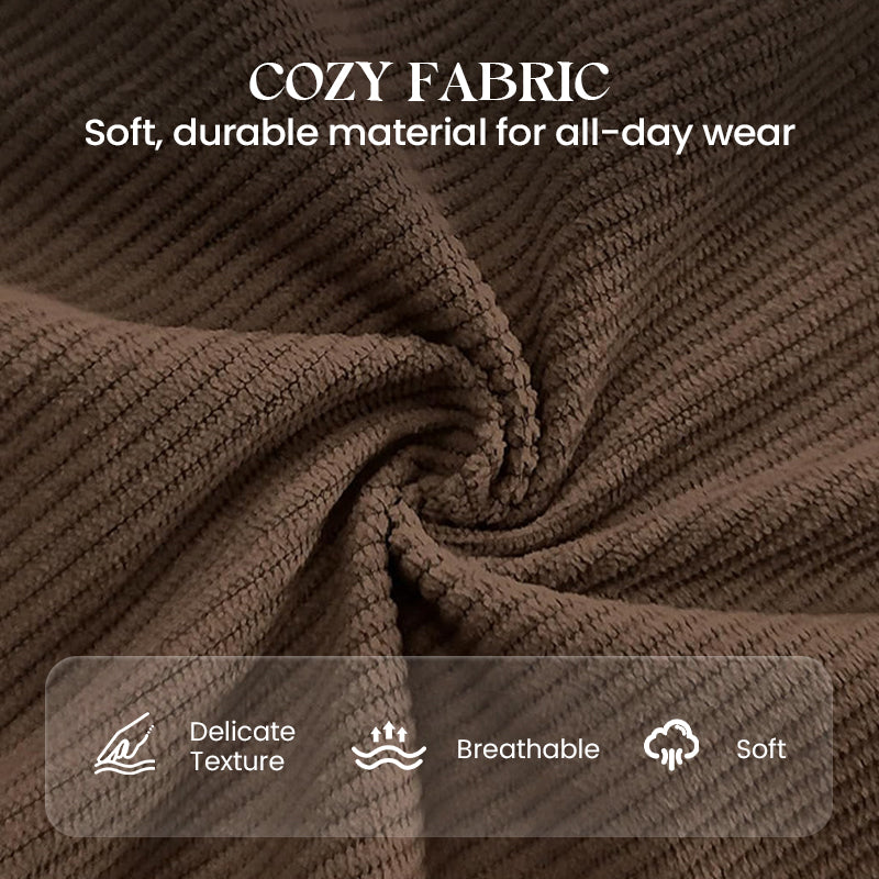 Men's Relaxed-Fit Drawstring Trousers with Side Pockets