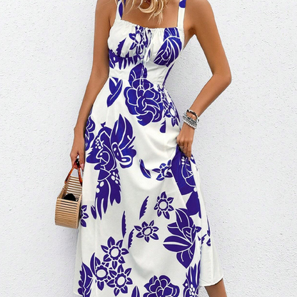 Floral Spaghetti Strap Dress